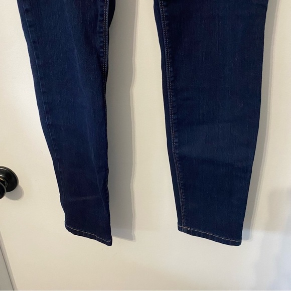 White House Black Market Skinny Stretchy Dark Wash Jeans Med‎ 8-10 - Picture 5 of 7